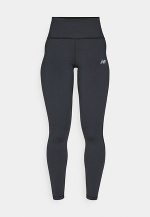 New Balance SLEEK HIGH RISE LEGGING - Running tights - black