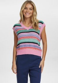 NUELIN  - Strickpullover - pink cosmos