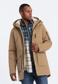 Ombre Parka - beige
