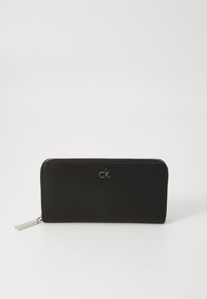 RE-LOCK LARGE ZIP AROUND - Portefeuille - black