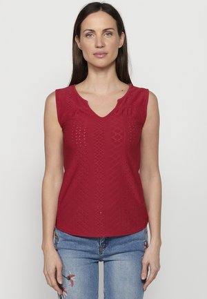 Koroshi TANK - Bluza - fucsia   fuchsia