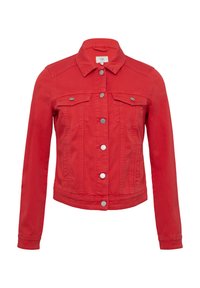 COLOURDENIMJACKE - Jeansjacke - rot