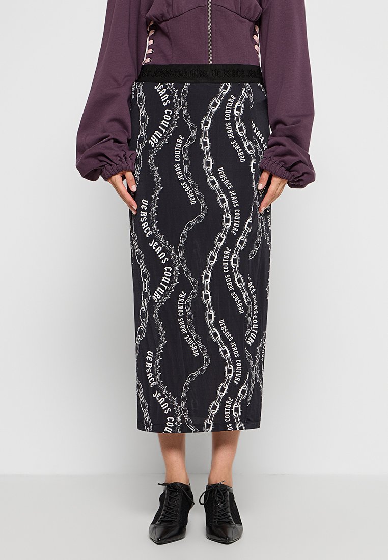 Versace Jeans Couture Kokerrok zwart