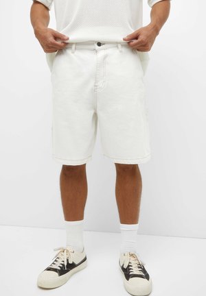 Jeans Shorts - white