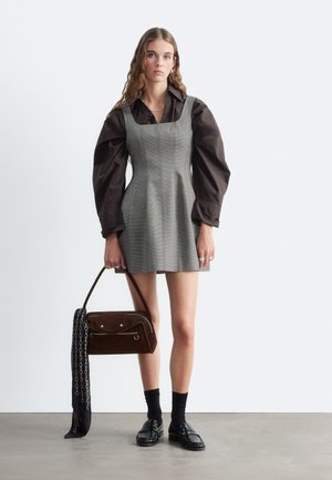 & OTHER STORIES, & OTHER STORIES CORSET MINI DRESS - Robe de jour - grey