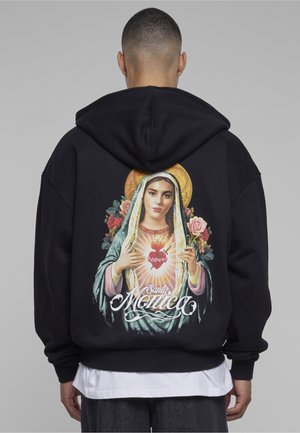Upscale by Mister Tee SANTA MONICA HEAVY OVERSIZE ZIP HOO - Sweatjacke - black