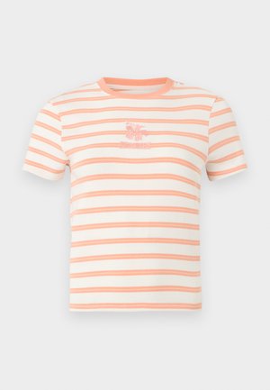 Rip Curl, HALF MOON BAY FITTED TEE - Μπλουζάκι με στάμπα - papaya