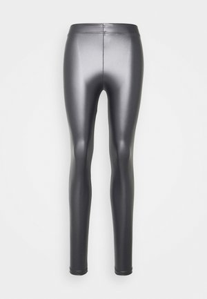 Leggings - Trousers - silver