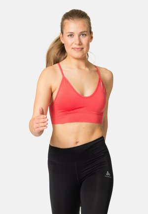 SEAMLESS SOFT 2.0 - Light support sports bra - cayenne