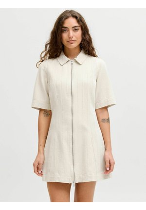 JXALORA  - Skjortekjole - ecru