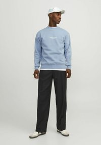 Jack & Jones JORVESTERBRO CREW NECK - Ikdienas džemperis - mountain spring