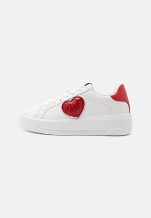 Love Moschino, ECLIPSE - Tenisky - white/red