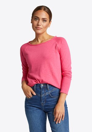 LONGSLEEVE - Top s dlouhým rukávem - raspberry pink