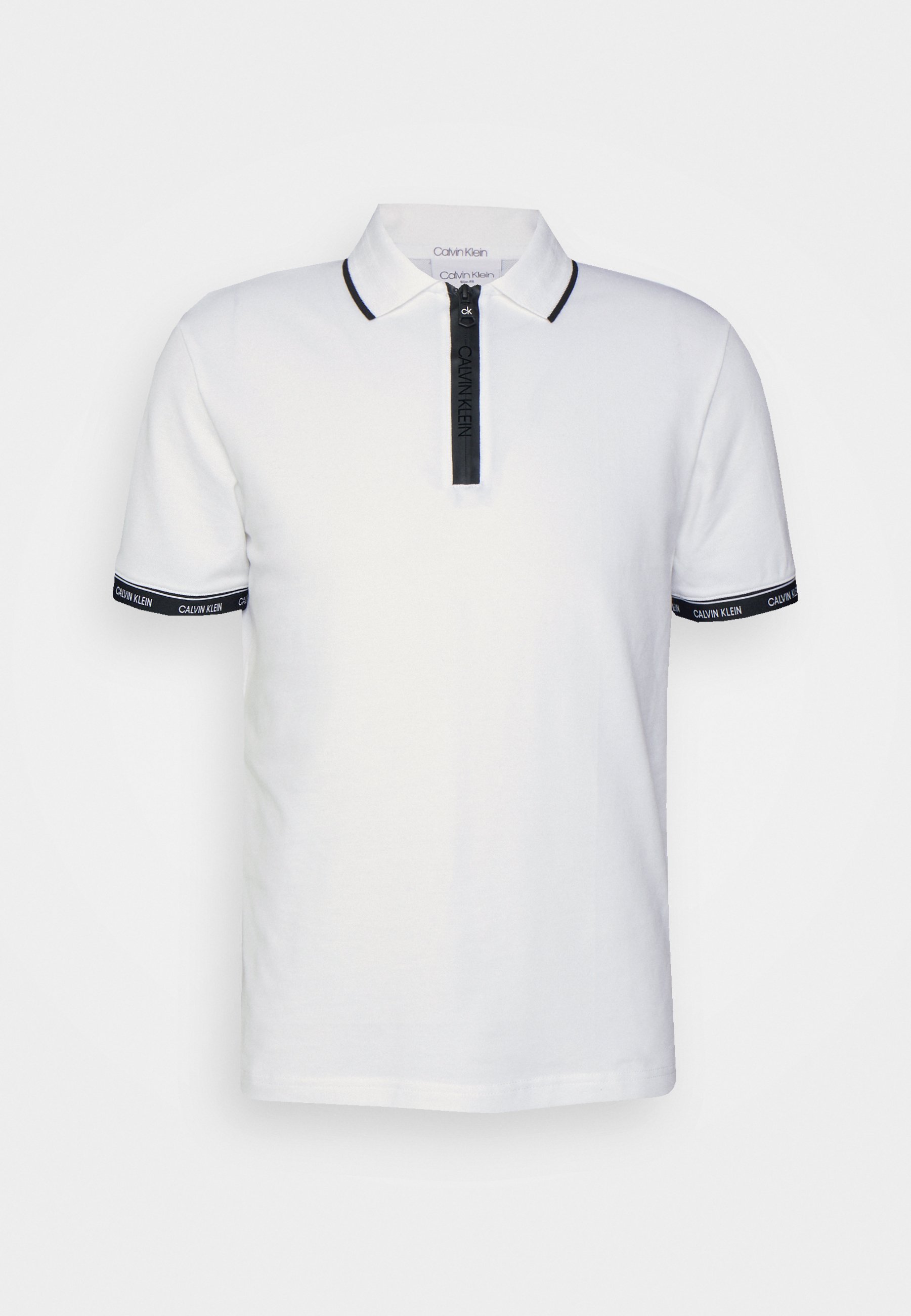 Calvin Klein BRANDED ZIPPER SLIM - Polo 