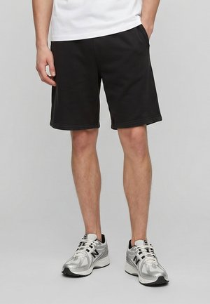 Urban Classics, VINTAGE HEAVY SWEATSHORTS 2-PACK - Træningsbukser - black-black