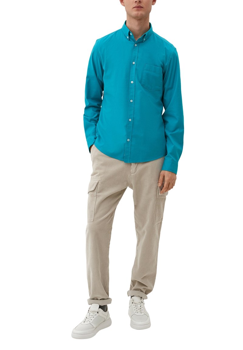 s.Oliver Zakelijk overhemd - blau