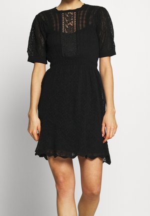 Robe de jour - coated denim