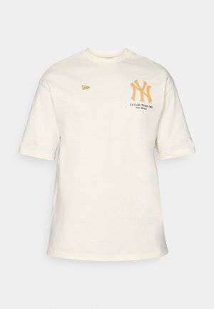 New Era MLB NEW YORK YANKEES BASEBALL GRAPHIC TEE - Print T-shirt - offwhite