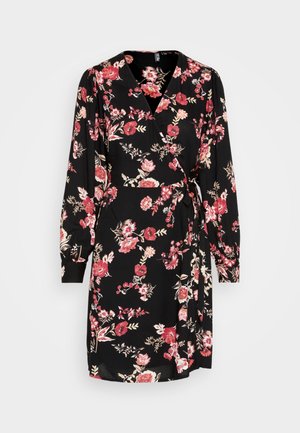 Pieces, PCNYA WRAP  - Φόρεμα ημέρας - beetroot purple