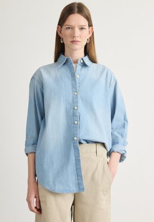OVERSIZED SHIRT  - Overhemdblouse - brighton blue