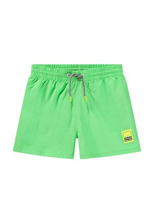 NIKO SOLID BOARDIES - Plavecké šortky - green vibes