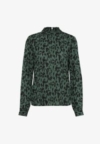 Vybráno, green black graphic print