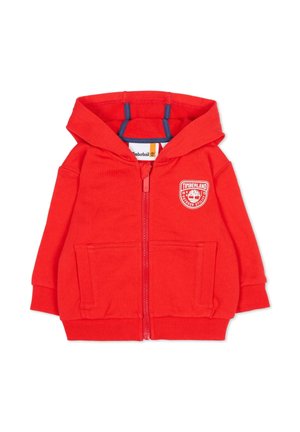 FELPE CON CAPPUCCIO - Felpa con zip - red