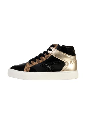 SNEAKER - Sneakers alte - noir or