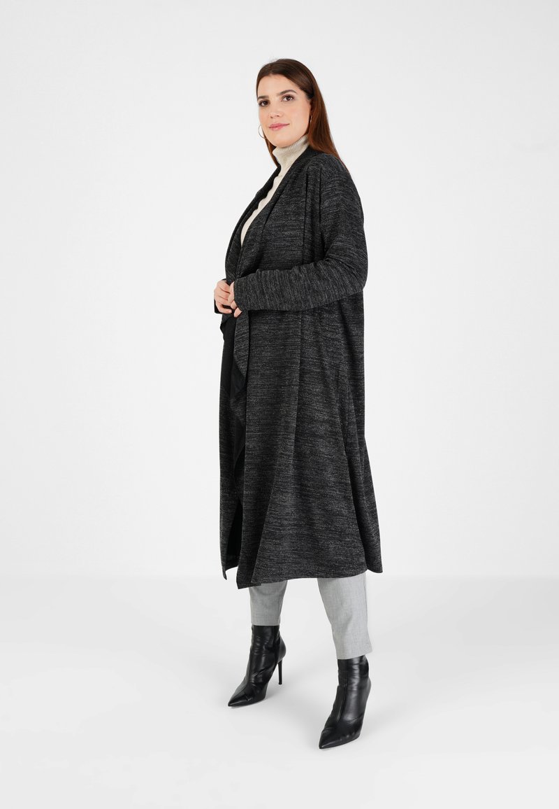 Damen Parkas | Modanisa Klassischer Mantel black/schwarz - KU72538 Damen Parkas | Modanisa Klassischer Mantel black/schwarz - KU72538