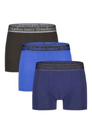 Bamboo Basics 3 PACK - Boxers - schwarz blau dunkelblau