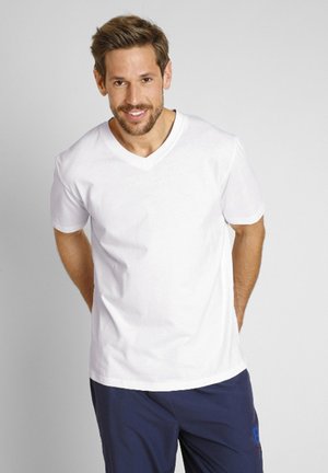 Jan Vanderstorm DOPPELPACK OSMO - Basic T-shirt - white