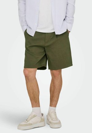 Only & Sons ONSWAKE LOOSE 0329 SHORTS FRML - Shorts - khaki