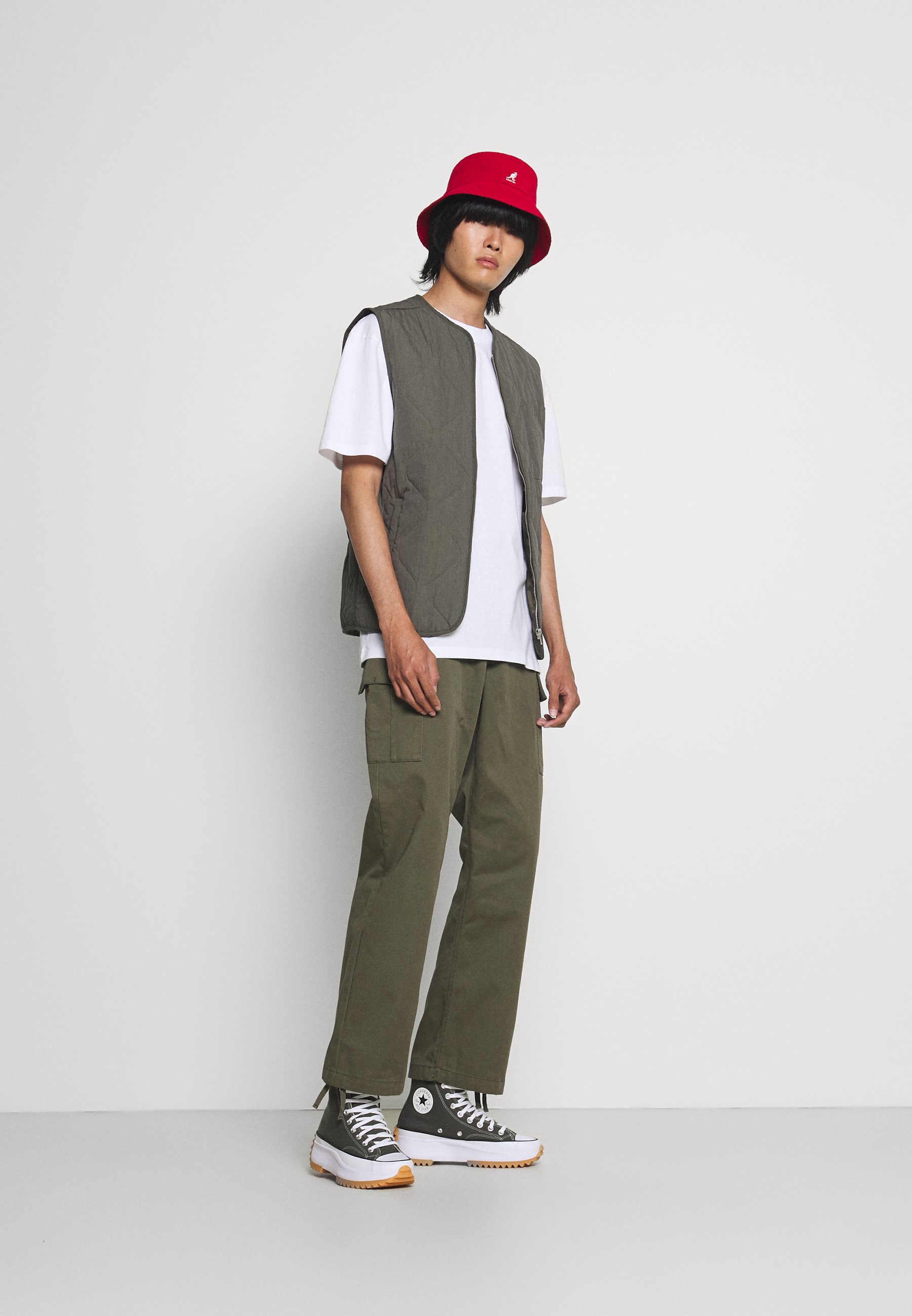 Volcom MARCH PANT - Pantaloni cargo - military/oliva - Zalando.it