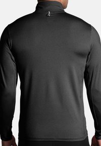 Brooks DASH 1/2 ZIP 2.0 - Ilgarankovis viršutinės dalies drabužis - htr black