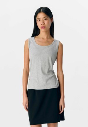 Blouse - light grey melange