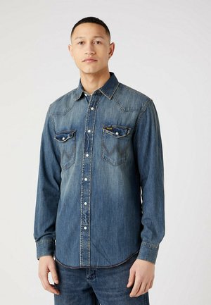 HERITAGE - Shirt - indigo clay