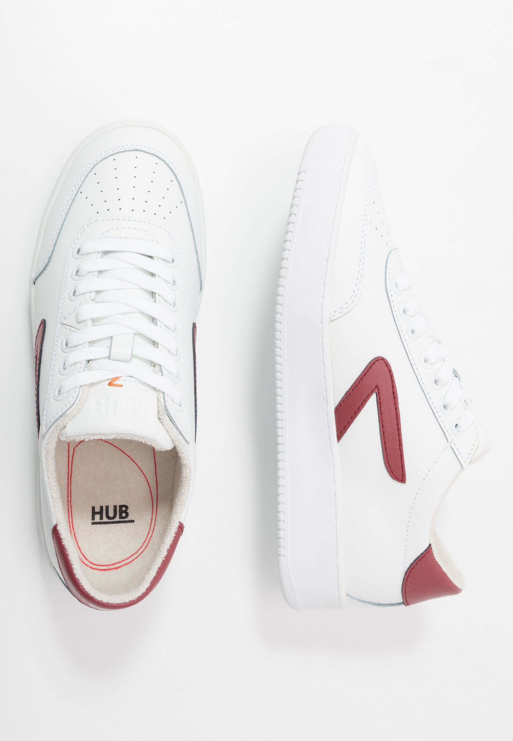 HUB BASELINE Joggesko whitegravelwhite Zalando.no HUB BASELINE Joggesko whitegravelwhite Zalando.no
