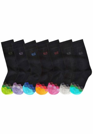7 PACK - Socks - schwarz