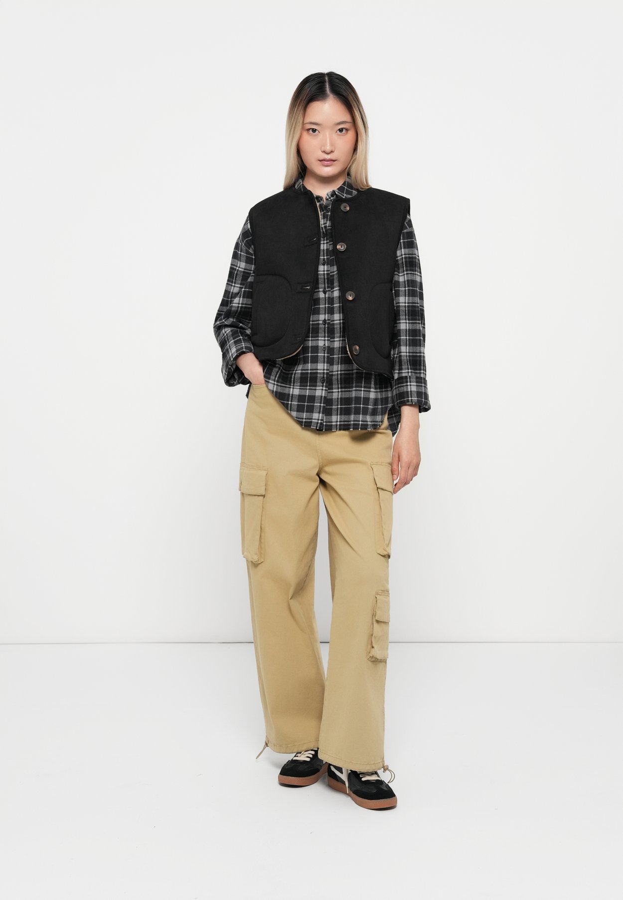 ONLNICO BONDED WAISTCOAT