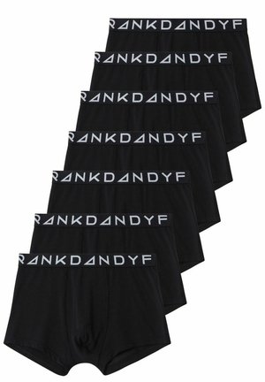 7-PACK SOLID TRUNK - Panties - black