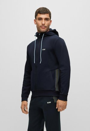SAGGY - Felpa con zip - dark blue two