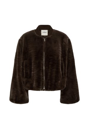 Soaked in Luxury, SLESTACIA BOMBER JACKET - Veste d'hiver - chocolate brown