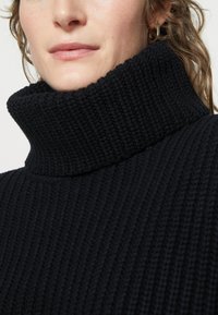 Selected Femme SLFSEFIKA ROLLNECK - Maglione - black
