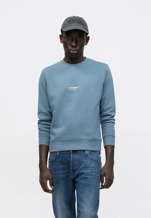 JJESOHO CREW NECK - Sweatshirt - blue mirage