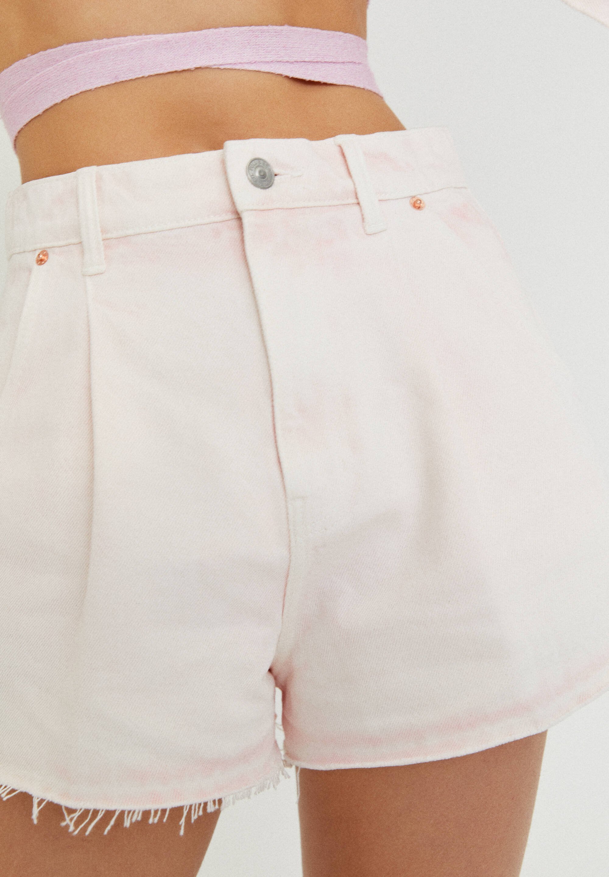 pull and bear high waisted shorts