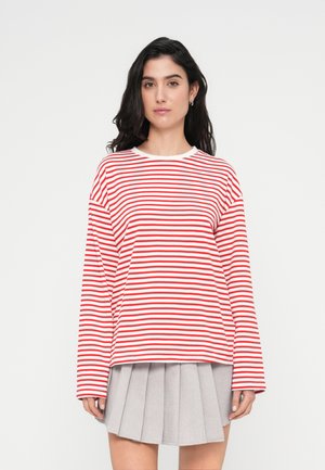 PCSADIE - Top s dlhým rukávom - cloud dancer