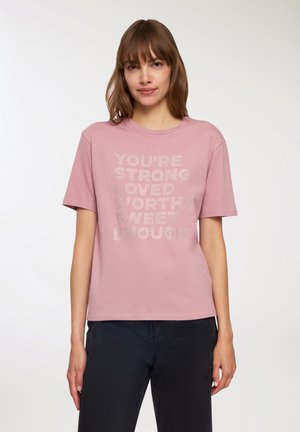 - T-shirt z nadrukiem