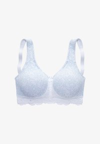 Unausgewählt, weiß-blau