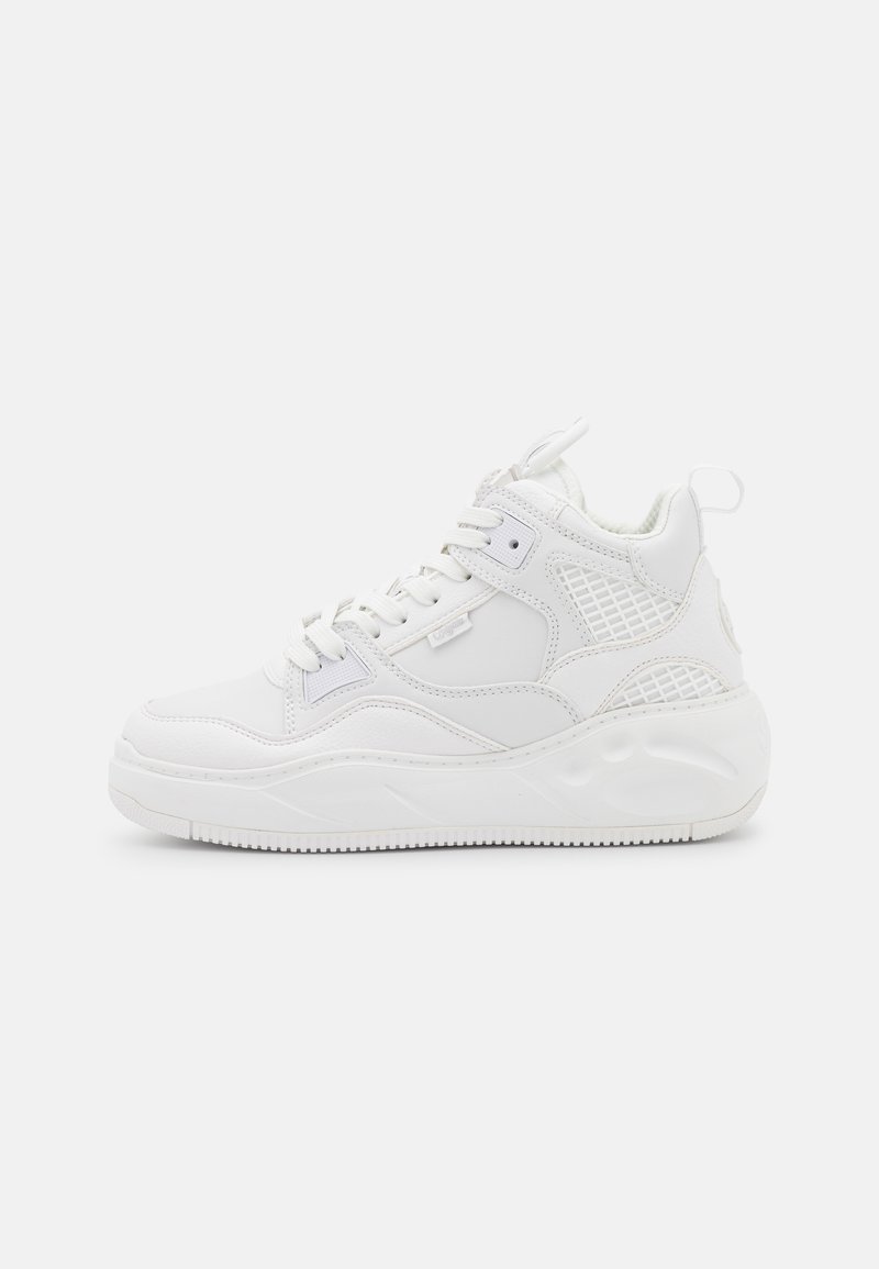 Damen Sneaker low | Buffalo VEGAN FLAT MID Sneaker low white/weiß - US51850 Damen Sneaker low | Buffalo VEGAN FLAT MID Sneaker low white/weiß - US51850