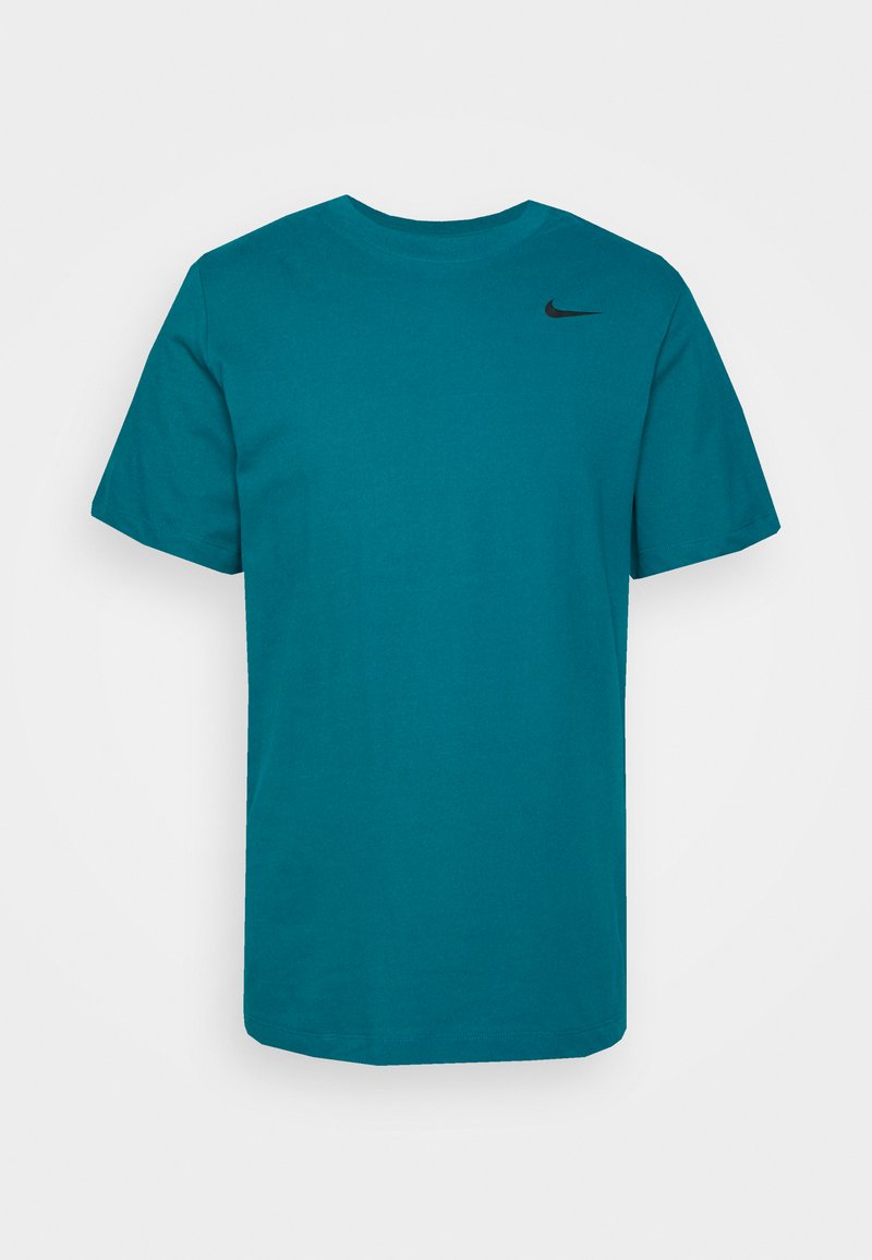 Nike Performance TEE CREW SOLID - T-shirt desportiva - bright spruce/black
